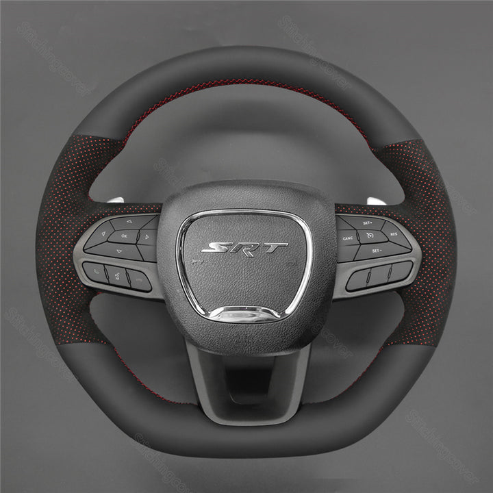 Steering Wheel Cover for Dodge Durango Challenger Scat R/T 2015-2023