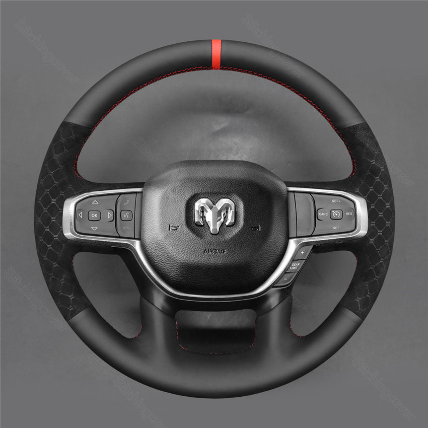 Steering Wheel Cover for Dodge Ram 1500 2500 3500 4500 5500 2019-2026