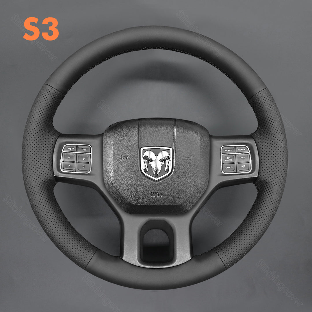 Steering Wheel Cover for Dodge Ram 1500 Ram 3500 2012-2018