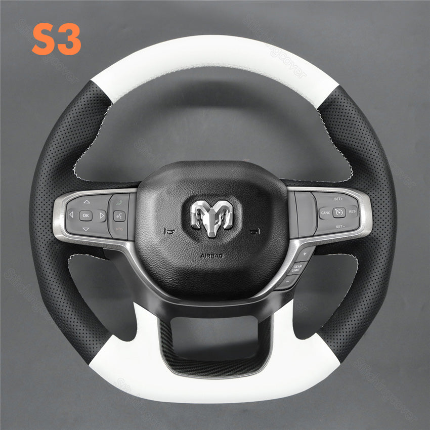 Steering Wheel Cover for Dodge Ram 1500 TRX RHO 2021-2025