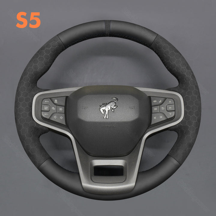 Steering Wheel Cover for Ford Bronco 2021 2022 2023 2024