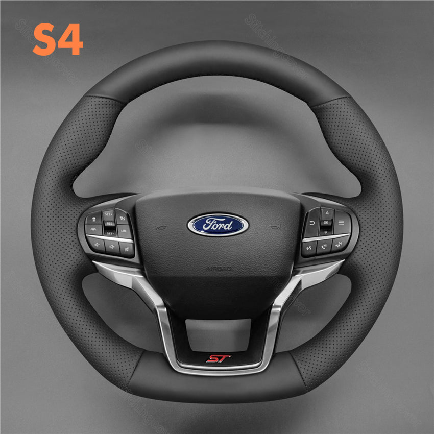Steering Wheel Cover for Ford Explorer ST ST-Line Timberline 2020-2024