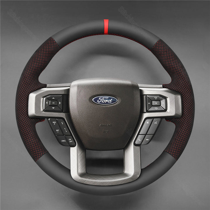 Steering Wheel Cover for Ford F-150 F-250 F-350 F-450 Expedition 2015-2023