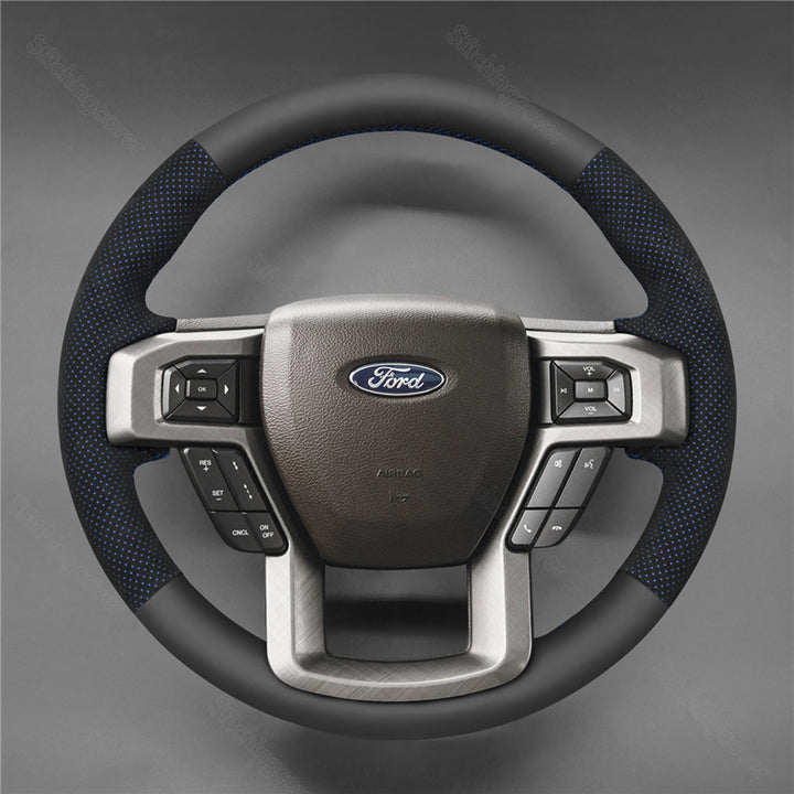 Steering Wheel Cover for Ford F-150 F-250 F-350 F-450 Expedition 2015-2023