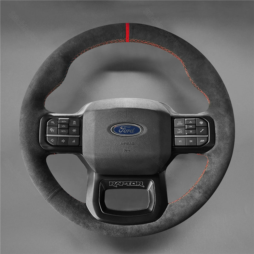 Steering Wheel Cover for Ford F-150 F150 Raptor 2021-2025
