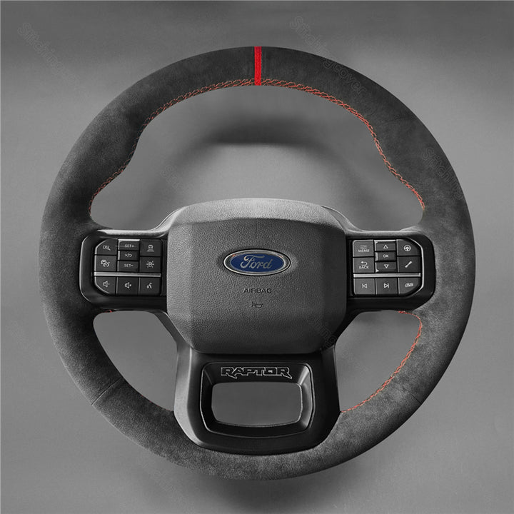 Steering Wheel Cover for Ford F-150 F150 Raptor 2021-2025