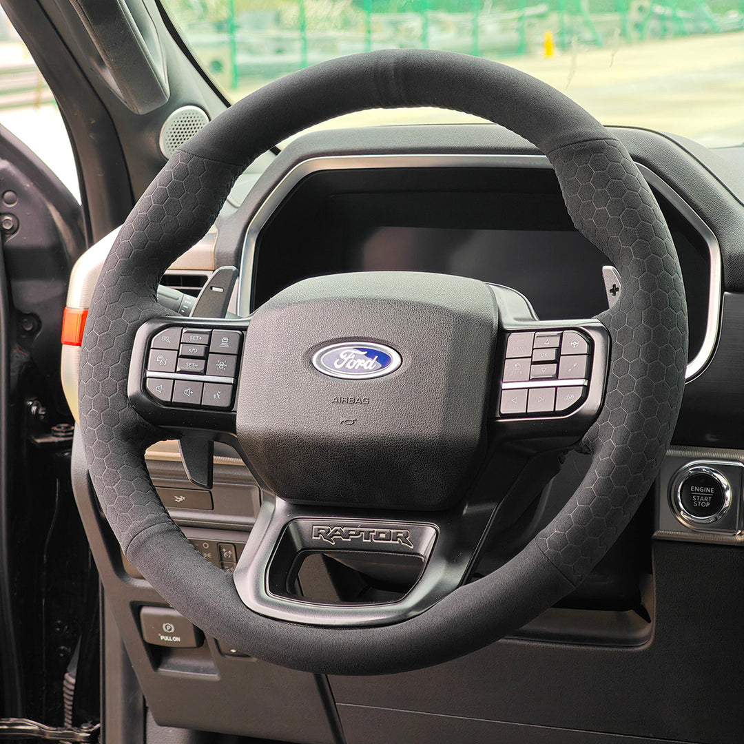 Steering Wheel Cover for Ford F-150 F150 Raptor 2021-2025