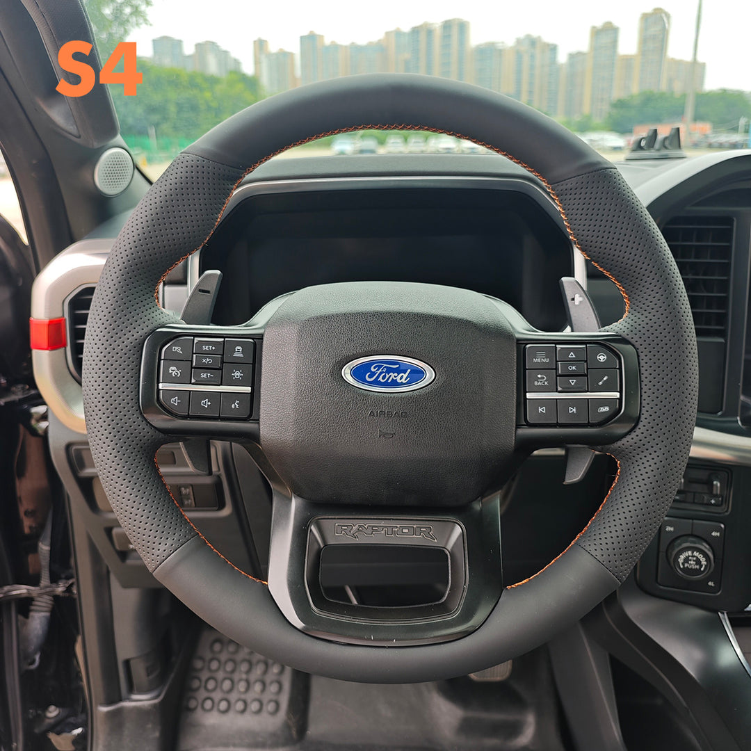 Steering Wheel Cover for Ford F-150 F150 Raptor 2021-2025