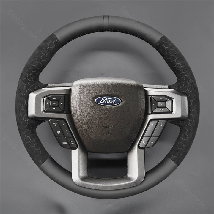 Steering Wheel Cover for Ford F150 F-150 F-250 F-350 F-450 Expedition 2015-2023