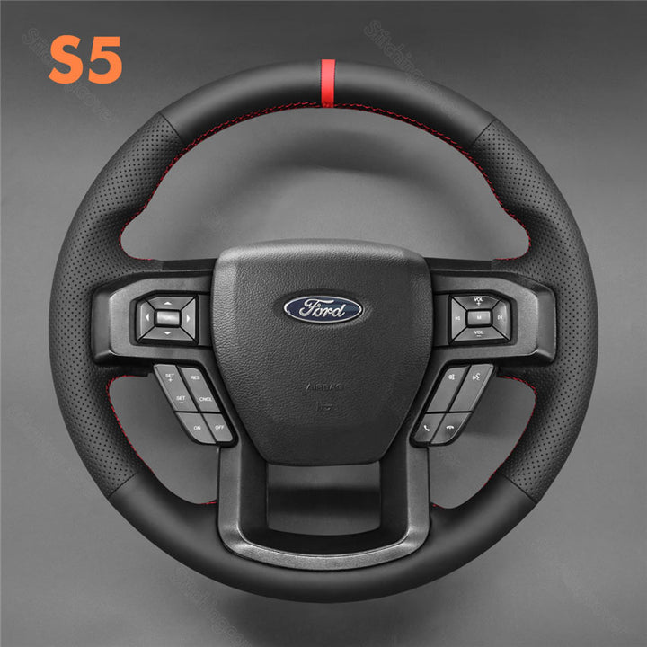 Steering Wheel Cover for Ford F150 F-150 F-250 F-350 F-450 Expedition 2015-2023