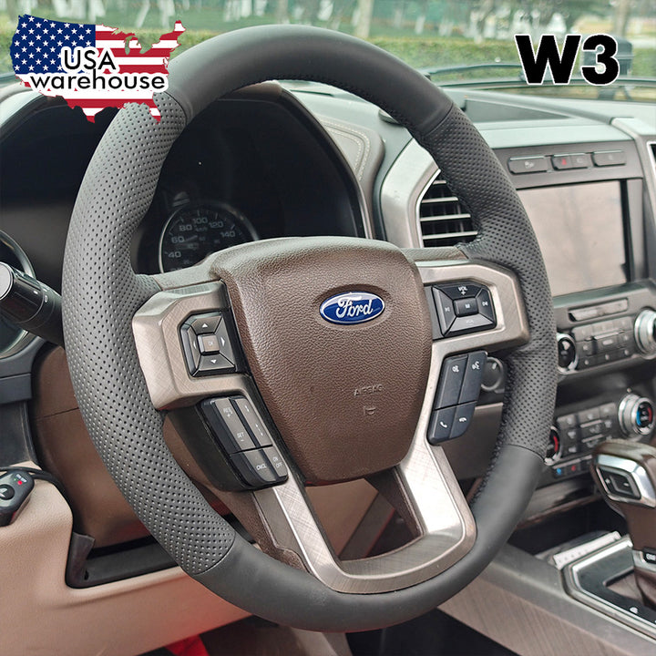 Steering Wheel Cover for Ford F150 F-150 F-250 F-350 F-450 Expedition 2015-2023