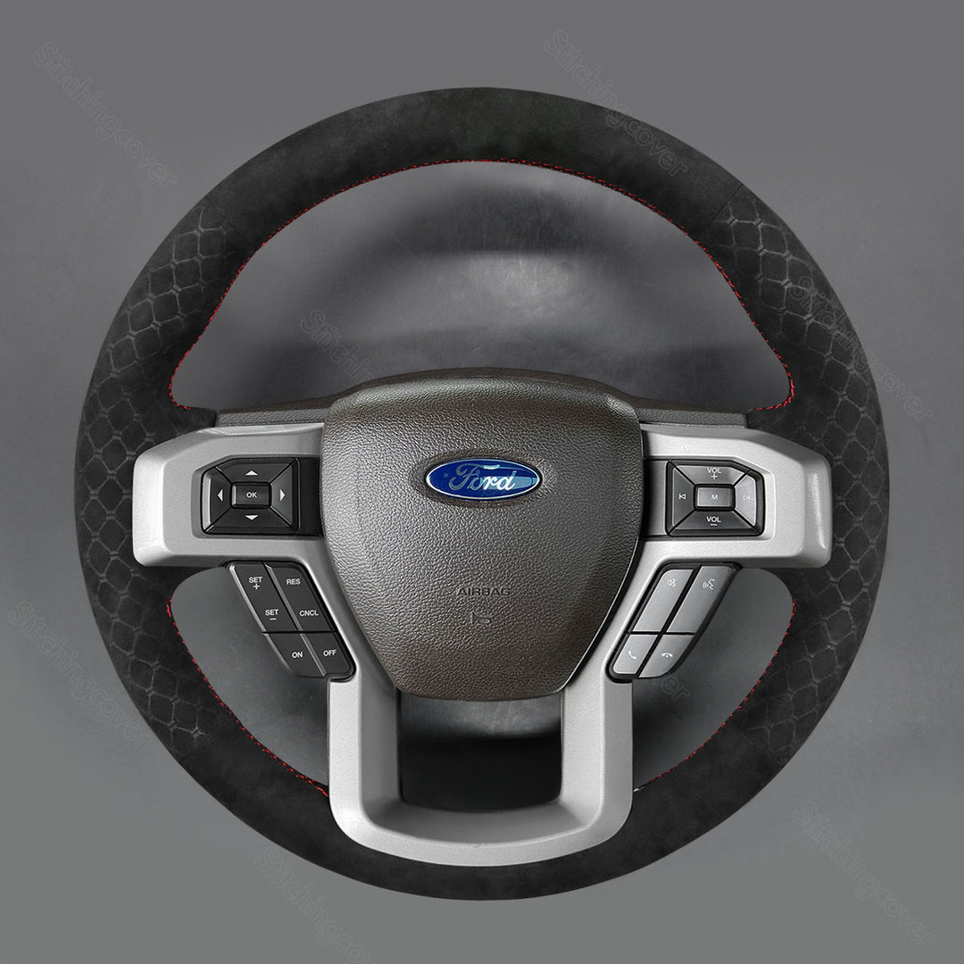 Steering Wheel Cover for Ford F150 F-150 F-250 F-350 F-450 Expedition 2015-2023