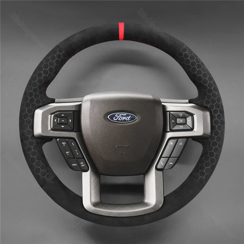 Steering Wheel Cover for Ford F150 F-150 F-250 F-350 F-450 Expedition 2015-2023
