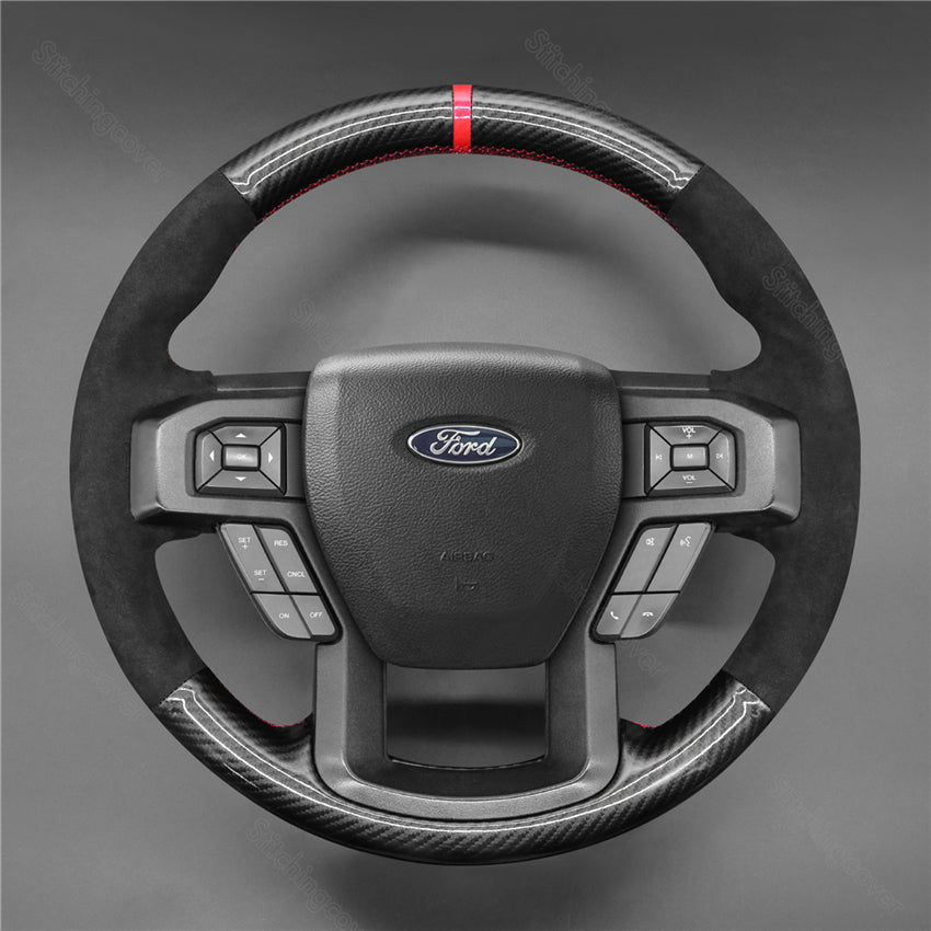 Steering Wheel Cover for Ford F150 F-150 F-250 F-350 F-450 Expedition 2015-2023