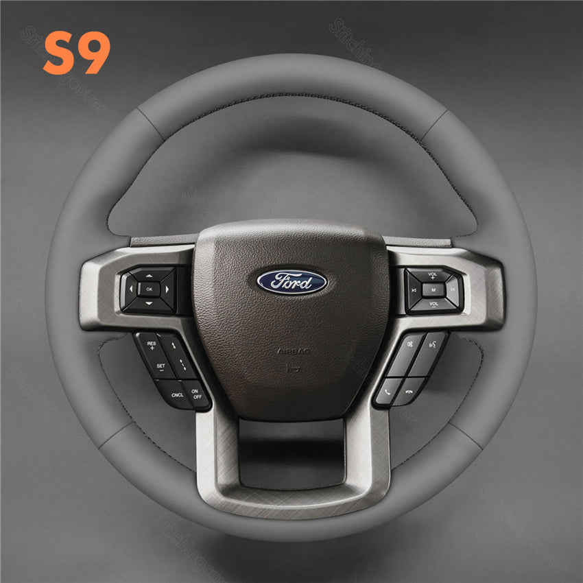 Steering Wheel Cover for Ford F150 F-150 F-250 F-350 F-450 Expedition 2015-2023