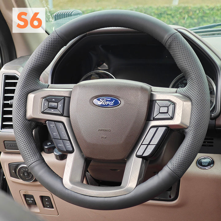 Steering Wheel Cover for Ford F150 F-150 F-250 F-350 F-450 Expedition 2015-2023
