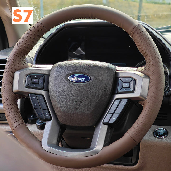 Steering Wheel Cover for Ford F150 F-150 F-250 F-350 F-450 Expedition 2015-2023