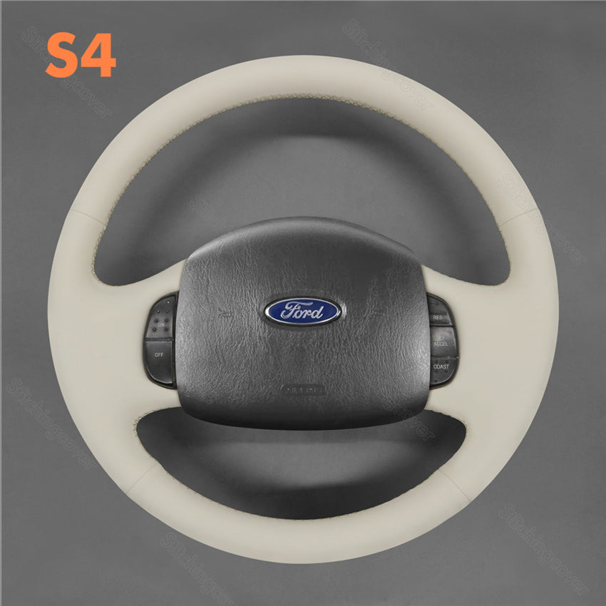 Steering Wheel Cover for Ford F150 F250 F350 Expedition Excursion Super Duty 1997-2006