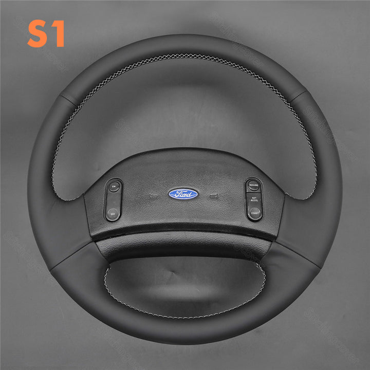 Steering Wheel Cover for Ford F150 F250 F350 Super Duty Bronco 1992-1996