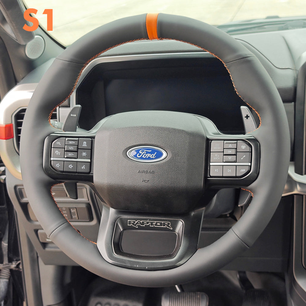 Steering Wheel Cover for Ford F-150 F150 Raptor 2021-2025