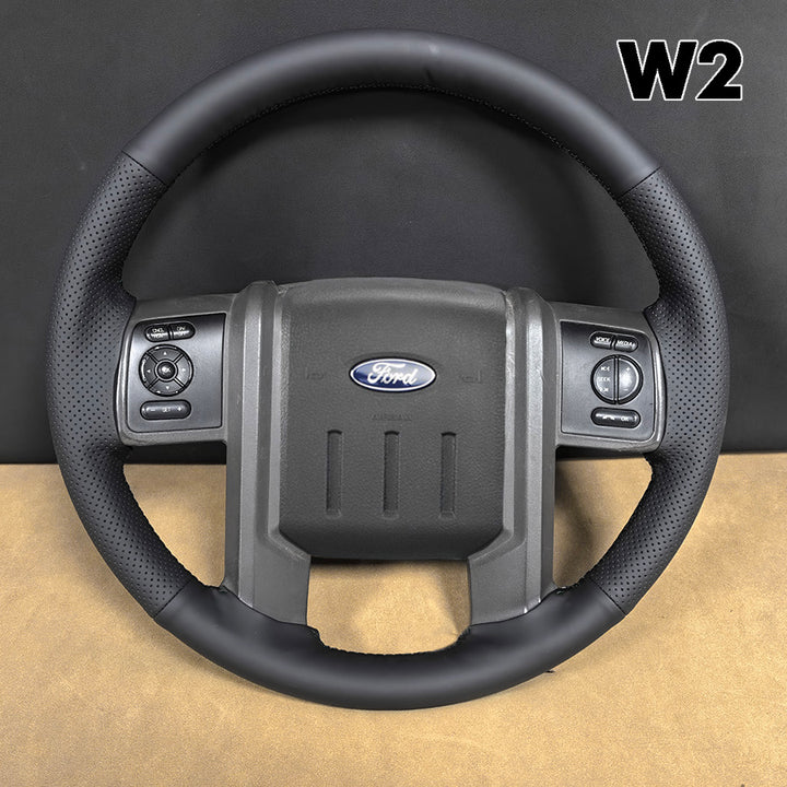 Steering Wheel Cover for Ford F250 F-250 F350 F-350 F550 F-550 Lariat Expedition King Ranch Super duty 2007-2016