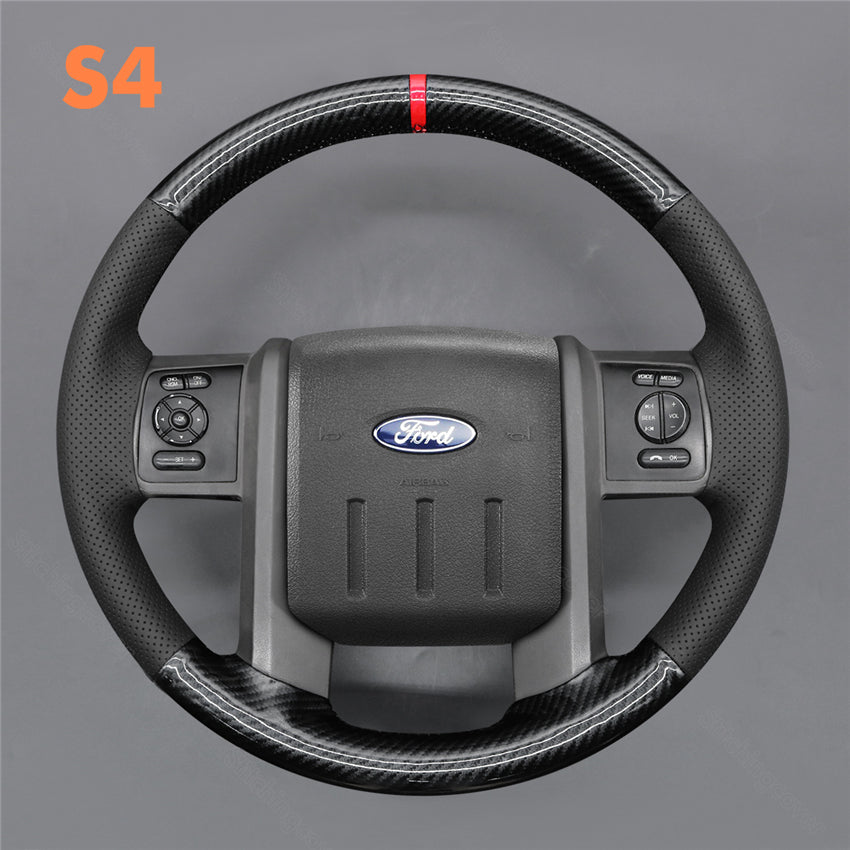 Steering Wheel Cover for Ford F250 F-250 F350 F-350 F550 F-550 Lariat Expedition King Ranch Super duty 2007-2016