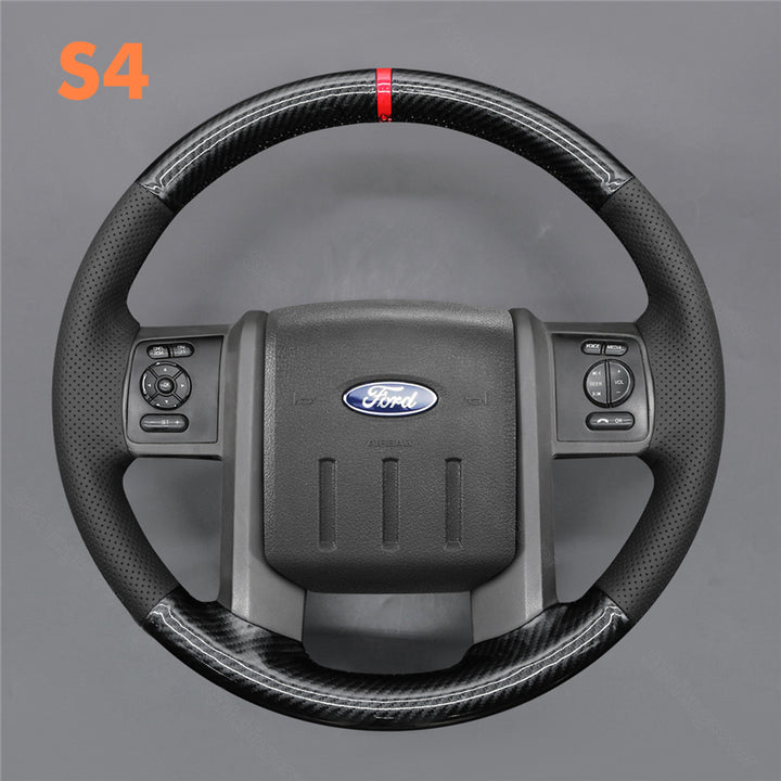 Steering Wheel Cover for Ford F250 F-250 F350 F-350 F550 F-550 Lariat Expedition King Ranch Super duty 2007-2016