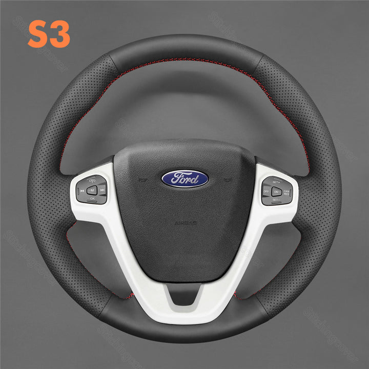Steering Wheel Cover for Ford Fiesta 2011-2019