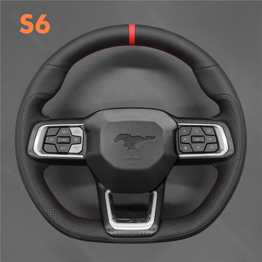 Steering Wheel Cover for Ford Mustang Ecoboost S650 Dark Horse 2024