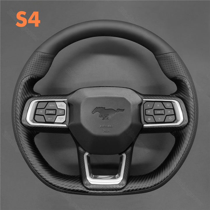 Steering Wheel Cover for Ford Mustang Ecoboost S650 Dark Horse 2024