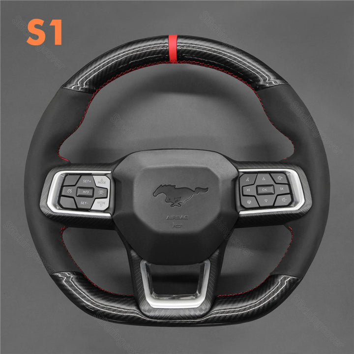 Steering Wheel Cover for Ford Mustang Ecoboost S650 Dark Horse 2024