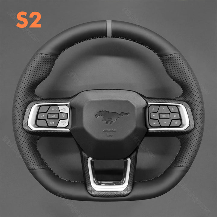Steering Wheel Cover for Ford Mustang Ecoboost S650 Dark Horse 2024
