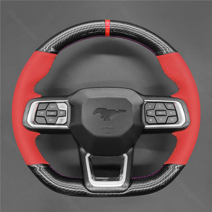 Steering Wheel Cover for Ford Mustang Ecoboost S650 Dark Horse 2024