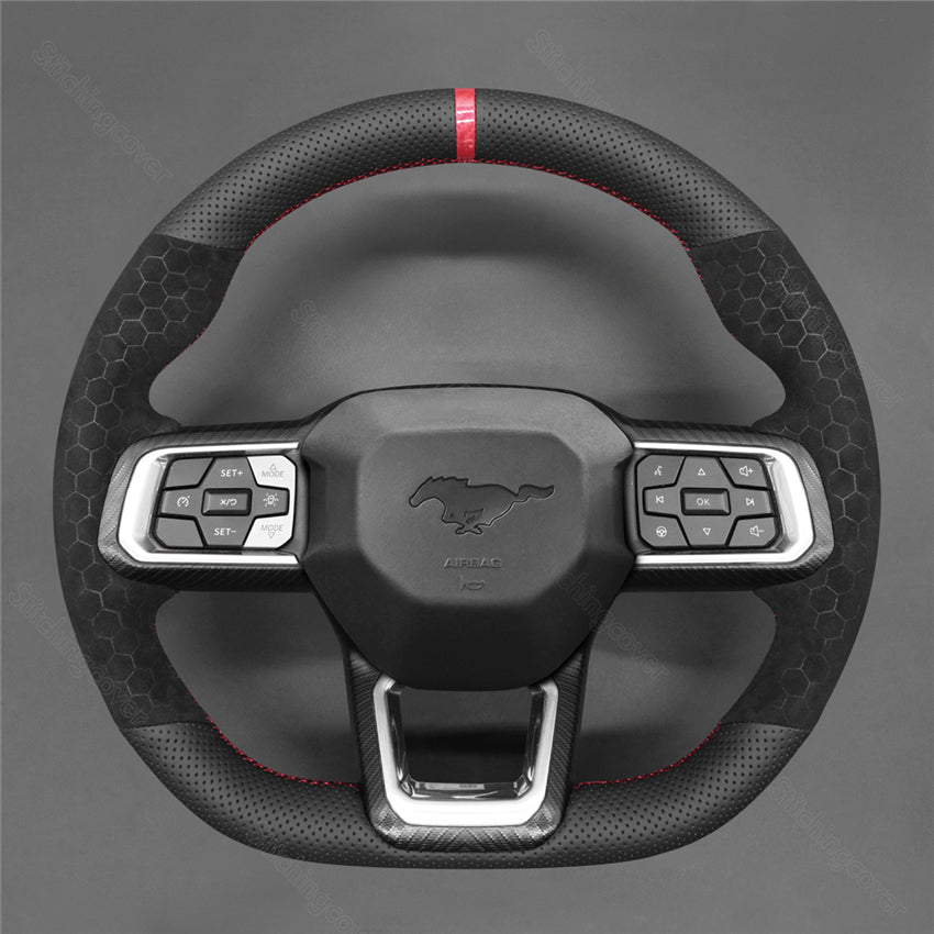 Steering Wheel Cover for Ford Mustang Ecoboost S650 Dark Horse 2024