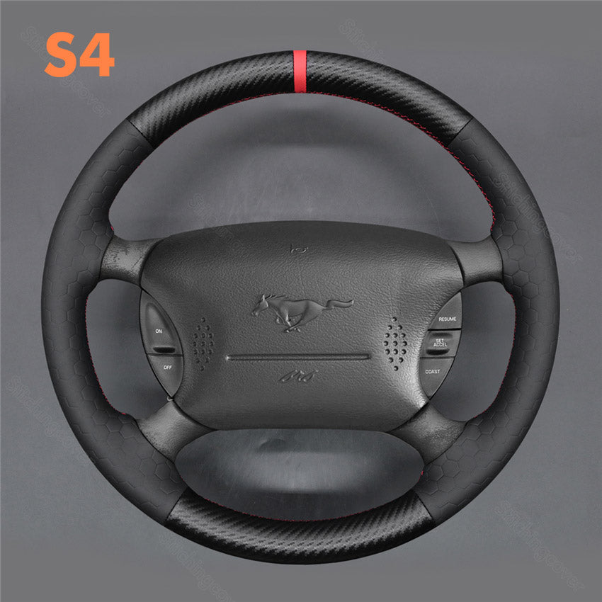 Steering Wheel Cover for Ford Mustang GT SN95 Cobra Lighting Ranger Tremor Explore 1994-2004