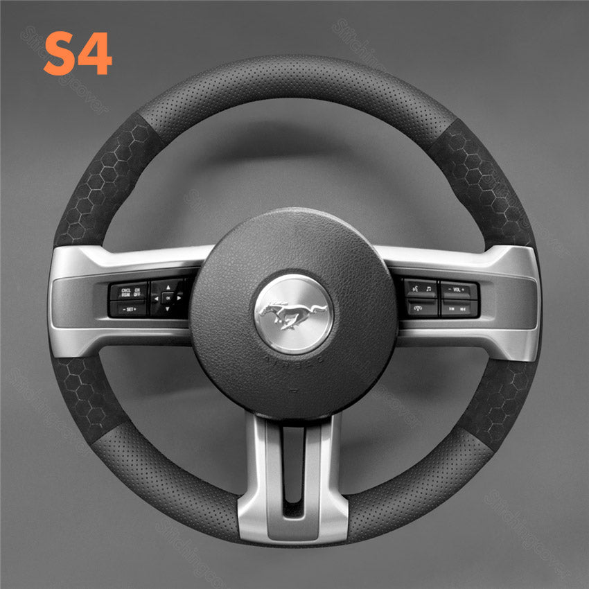Steering Wheel Cover for Ford Mustang S197 2009-2014