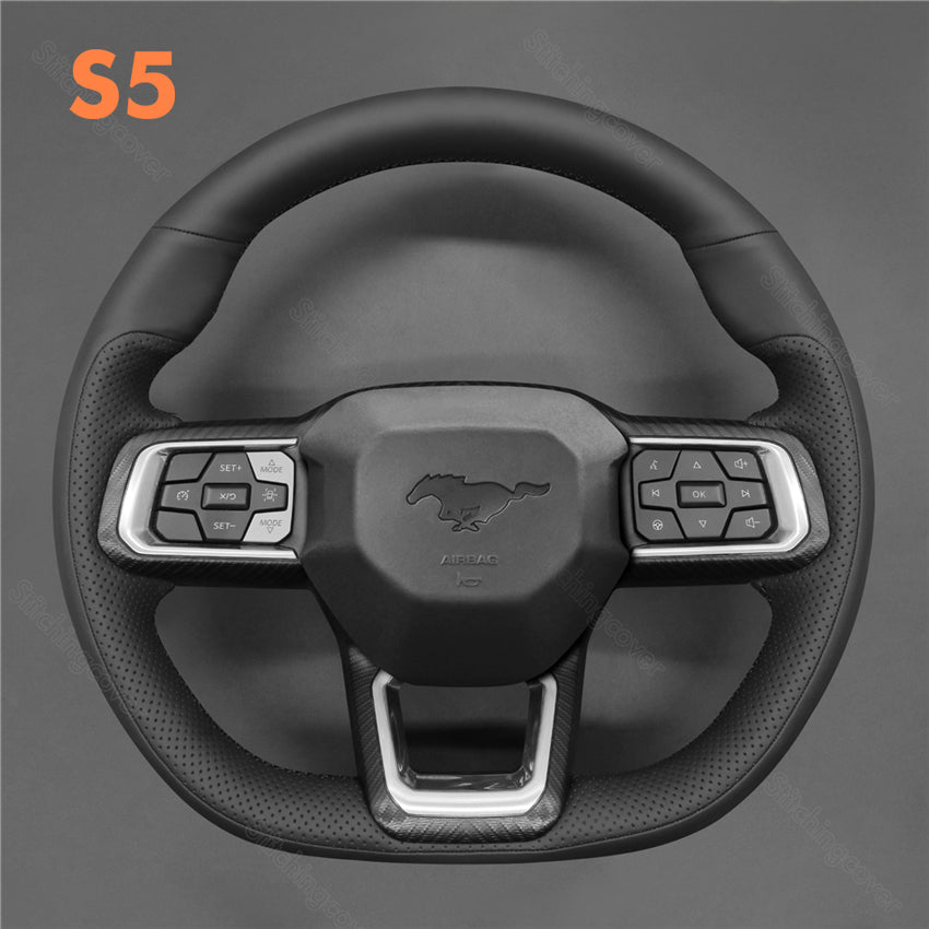 Steering Wheel Cover for Ford Mustang Ecoboost S650 Dark Horse 2024
