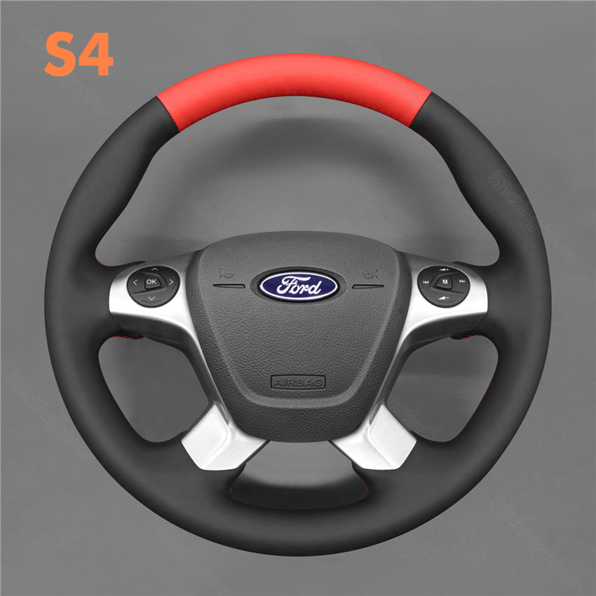 Steering Wheel Cover for Ford Transit Cargo Chassis Cab Connect Grand Cutaway Wagon Passenger Tourneo Connect Custom 2013-2023