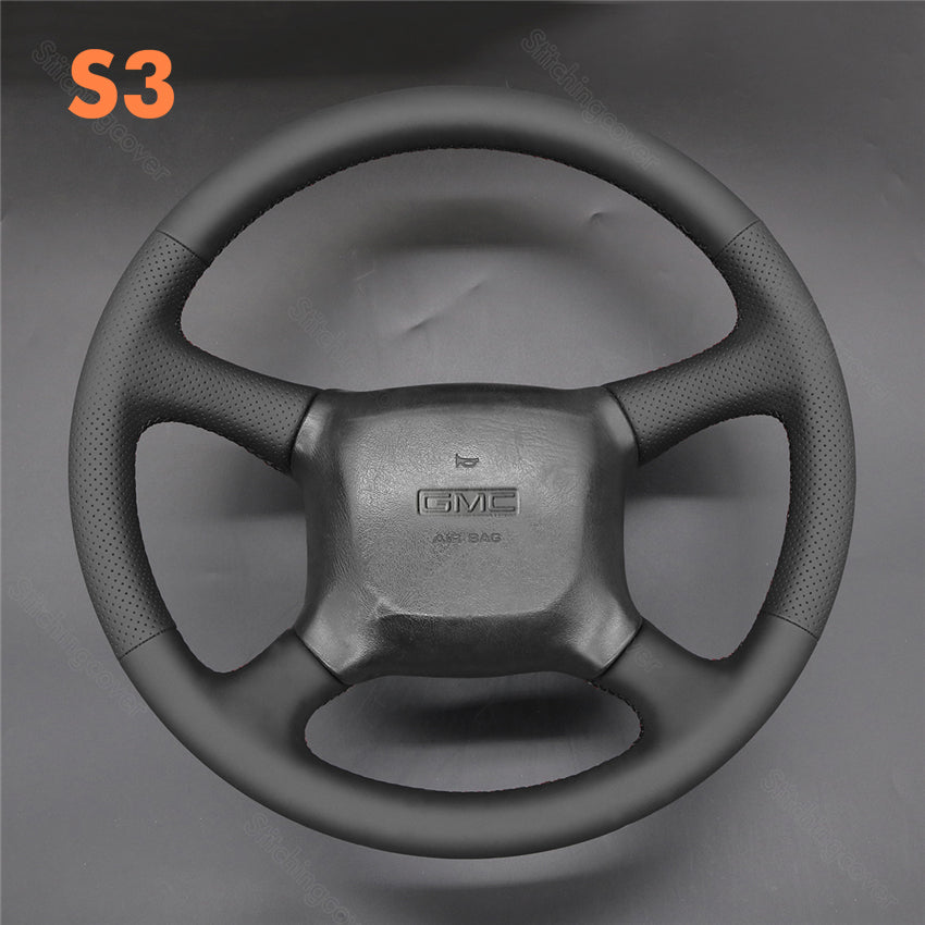 Steering Wheel Cover for GMC Sierra 1500 2500 3500 C3 Suburban TopKick Yukon Savana 1998-2002