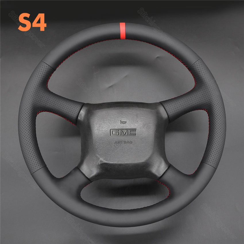 Steering Wheel Cover for GMC Sierra 1500 2500 3500 C3 Suburban TopKick Yukon Savana 1998-2002