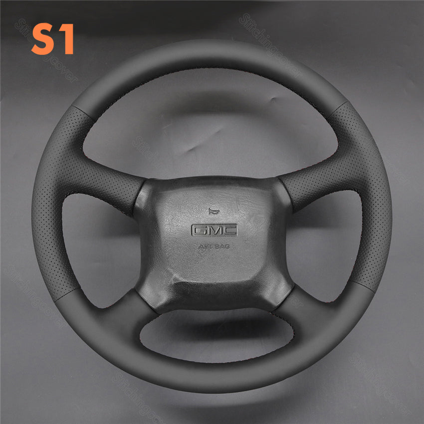 Steering Wheel Cover for GMC Sierra 1500 2500 3500 C3 Suburban TopKick Yukon Savana 1998-2002