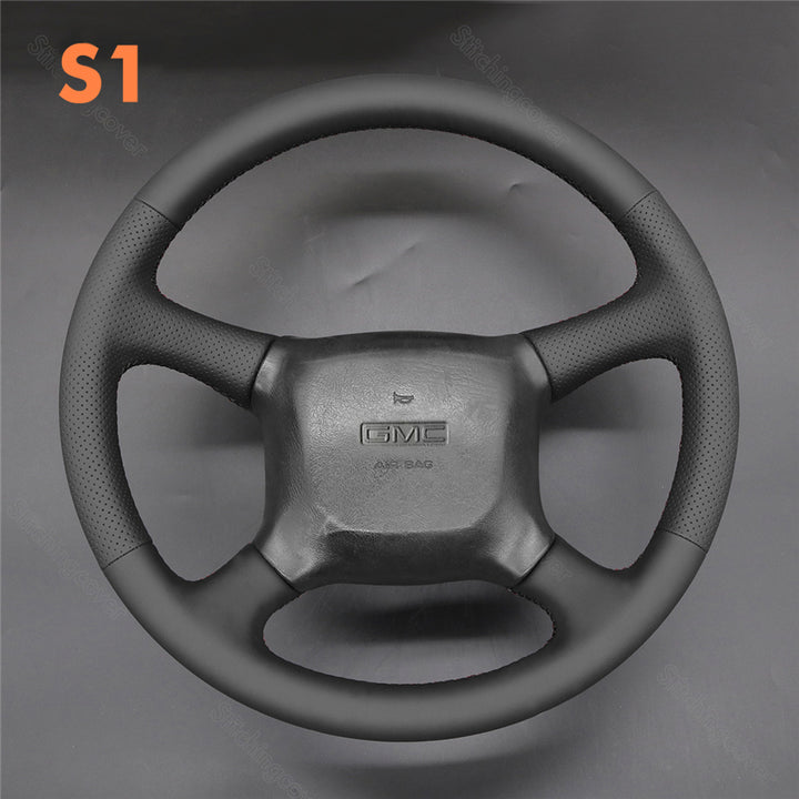 Steering Wheel Cover for GMC Sierra 1500 2500 3500 C3 Suburban TopKick Yukon Savana 1998-2002
