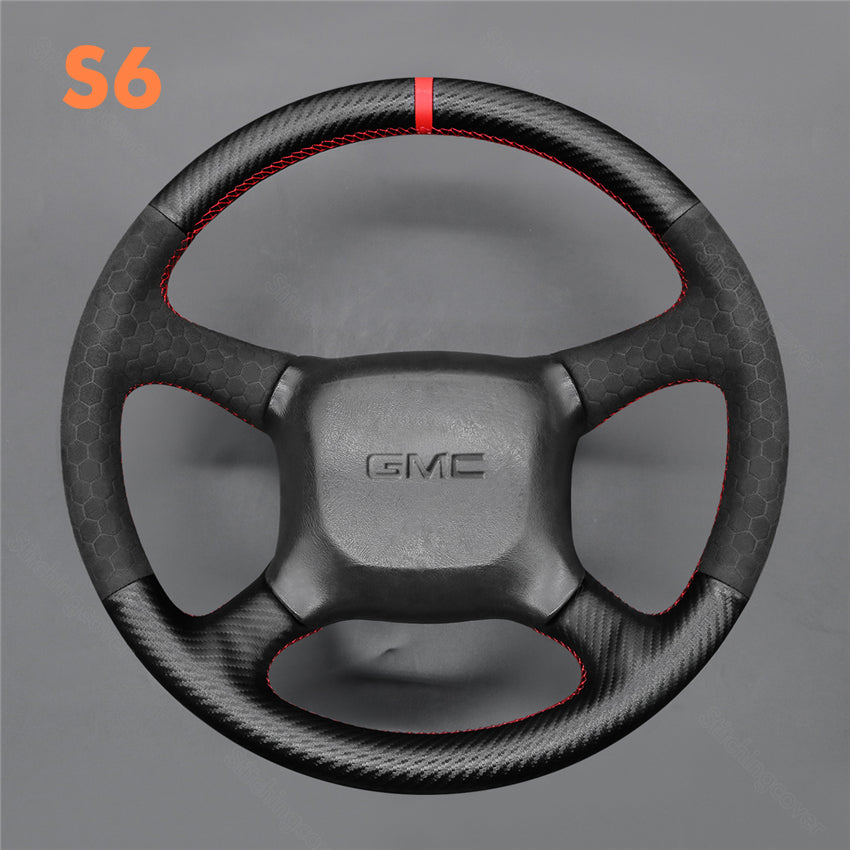 Steering Wheel Cover for GMC Sierra 1500 2500 3500 C3 Suburban TopKick Yukon Savana 1998-2002