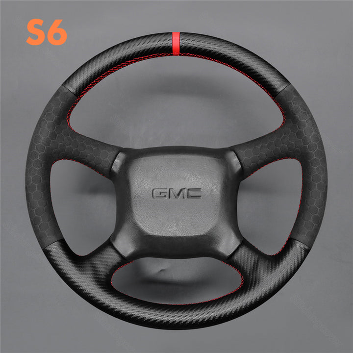 Steering Wheel Cover for GMC Sierra 1500 2500 3500 C3 Suburban TopKick Yukon Savana 1998-2002