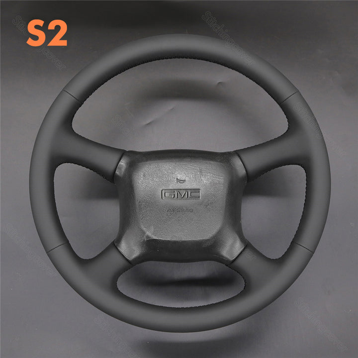 Steering Wheel Cover for GMC Sierra 1500 2500 3500 C3 Suburban TopKick Yukon Savana 1998-2002