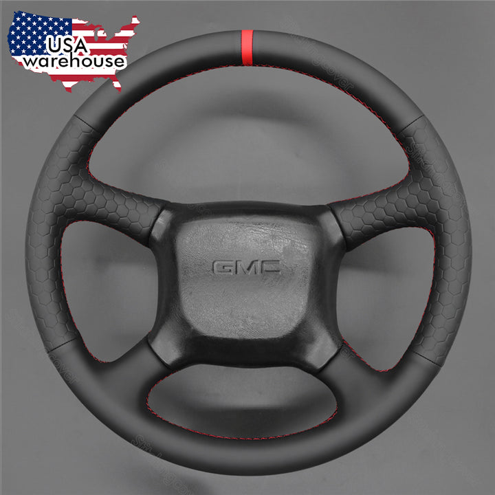 Steering Wheel Cover for GMC Sierra 1500 2500 3500 C3 Suburban TopKick Yukon Savana 1998-2002