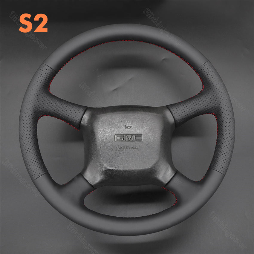 Steering Wheel Cover for GMC Sierra 1500 2500 3500 C3 Suburban TopKick Yukon Savana 1998-2002