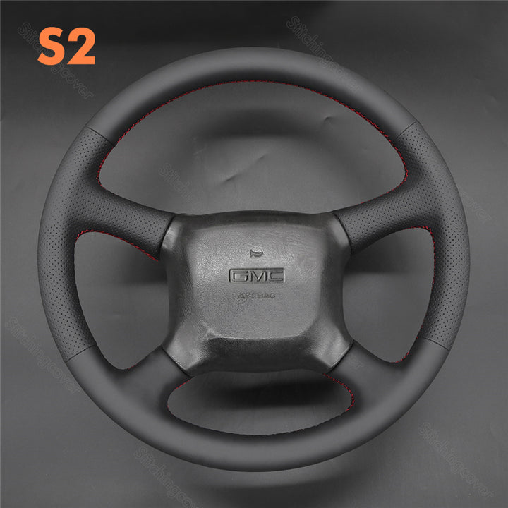 Steering Wheel Cover for GMC Sierra 1500 2500 3500 C3 Suburban TopKick Yukon Savana 1998-2002