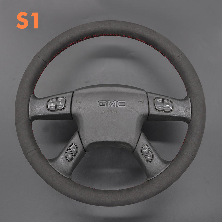 Steering Wheel Cover for GMC Sierra 1500 2500 3500 CC Classic Envoy Yukon Savana 2003-2008