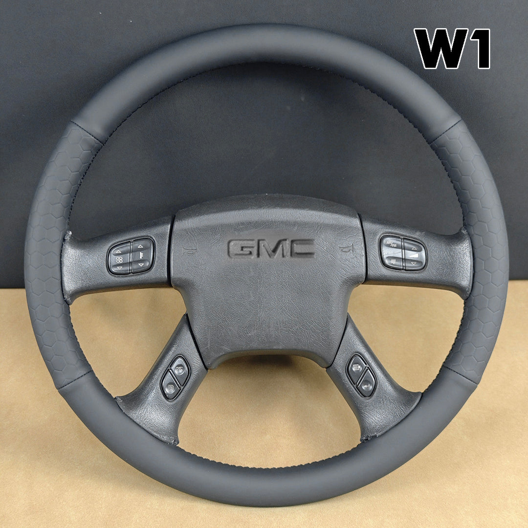 Steering Wheel Cover for GMC Sierra 1500 2500 3500 CC Classic Envoy Yukon Savana 2003-2008